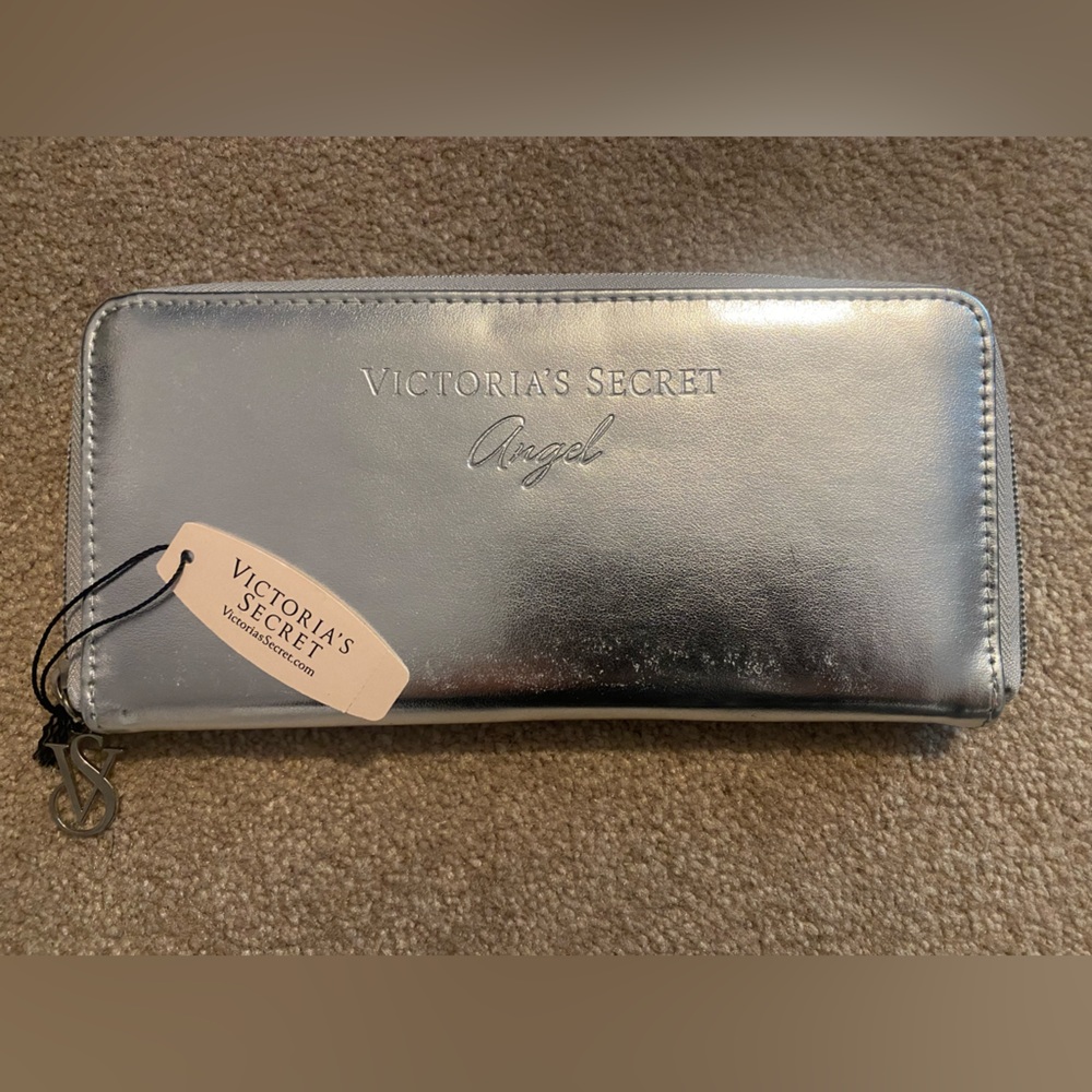 Silver Victoria’s Secret wallet